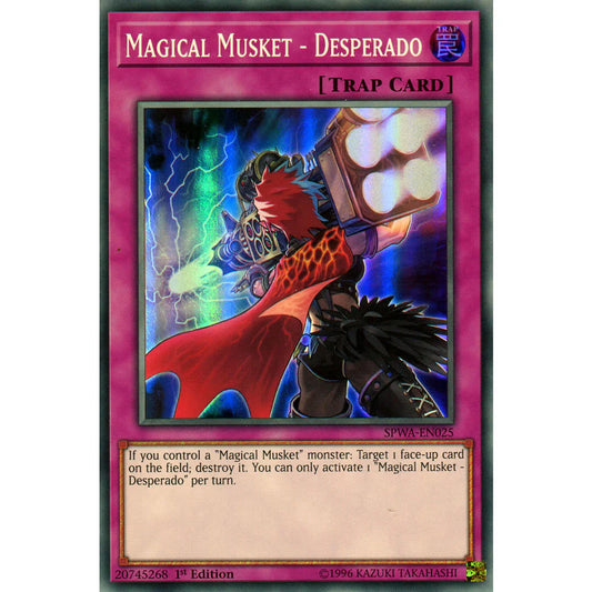 Yu-Gi-Oh TCG Magical Musket - Desperado SPWA-EN025 (1st Edition)
