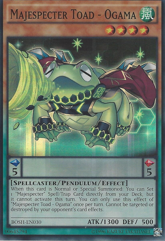 Yu-Gi-Oh TCG Majespecter Toad - Ogama BOSH-EN030