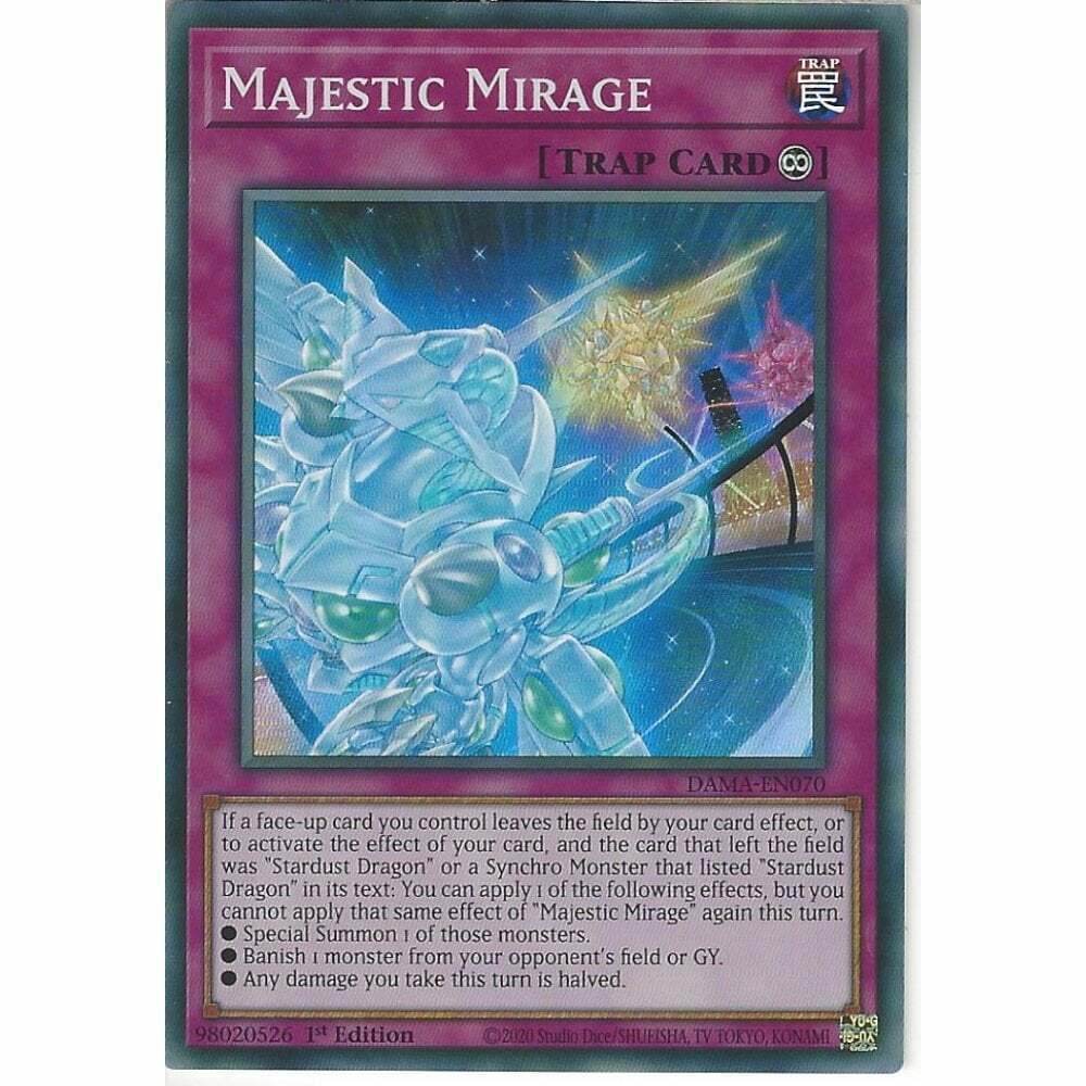 Yu-Gi-Oh TCG Majestic Mirage DAMA-EN070
