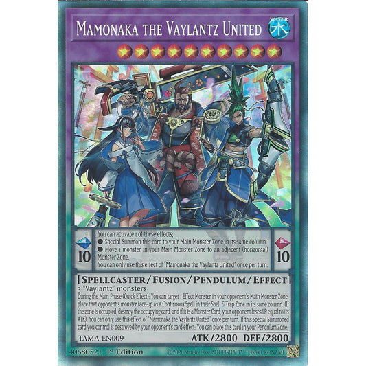 Yu-Gi-Oh TCG Mamonaka the Vaylantz United TAMA-EN009 (1st Edition)