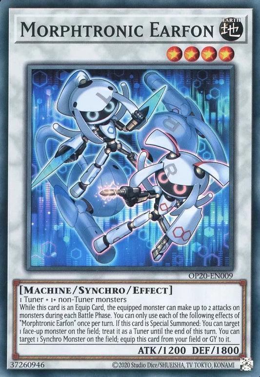 Yu-Gi-Oh TCG Morphtronic Earfon OP20-EN009