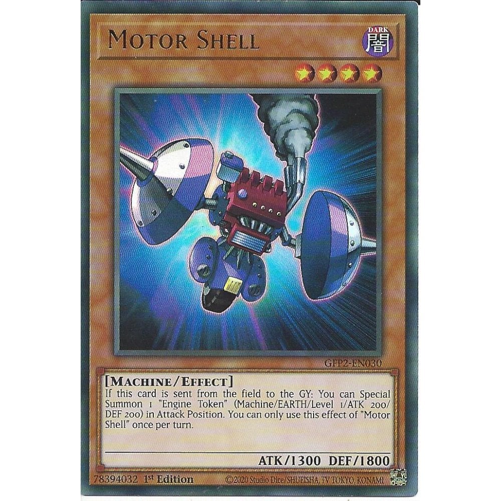 Yu-Gi-Oh TCG Motor Shell GFP2-EN030 (1st Edition)