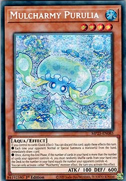 Yu-Gi-Oh TCG Mulcharmy Purulia MP25-EN085 (1st Edition)