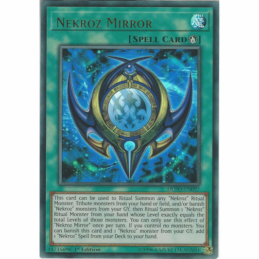 Yu-Gi-Oh TCG Nekroz Mirror DUPO-EN097 (1st Edition)