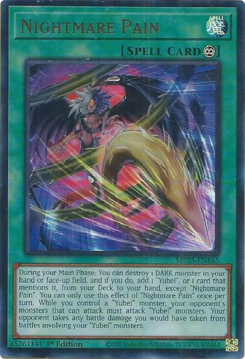 Yu-Gi-Oh TCG Nightmare Pain MP25-EN165