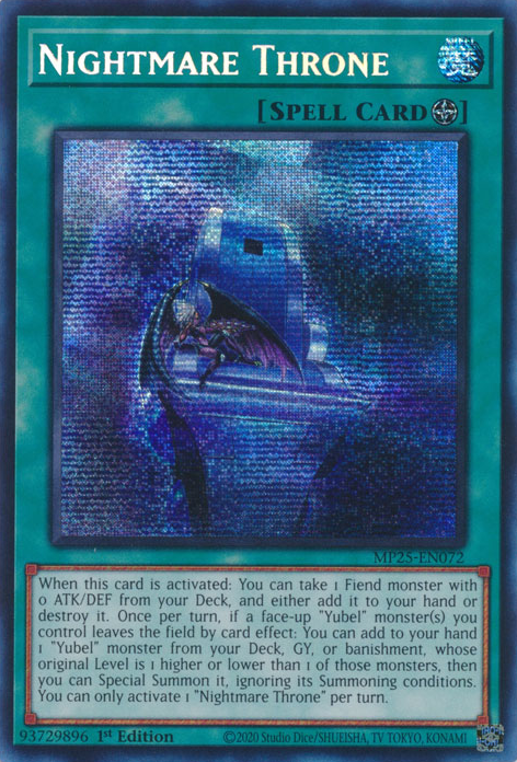 Yu-Gi-Oh TCG Nightmare Throne MP25-EN022