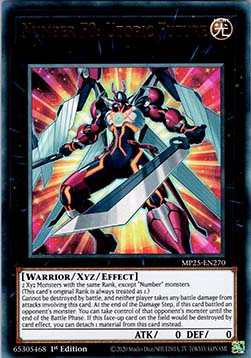 Yu-Gi-Oh TCG Number F0: Utopic Futre MP25-EN270 (1st Edition)