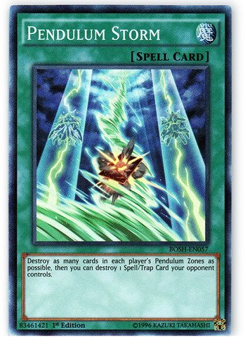 Yu-Gi-Oh TCG Pendulum Storm BOSH-EN057 (1st Edition)