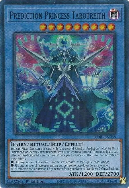 Yu-Gi-Oh TCG Prediction Princess Tarotreith DABL-EN038 (1st Edition)