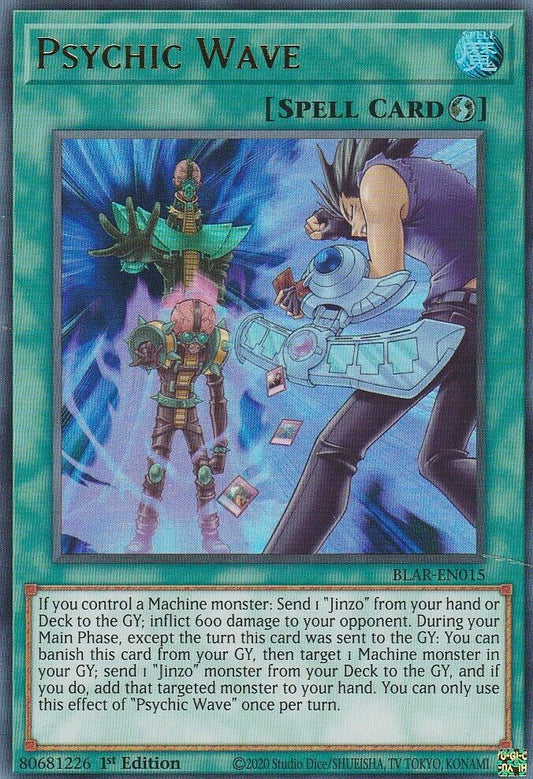 Yu-Gi-Oh TCG Psychic Wave BLAR-EN015 (1st Edition)