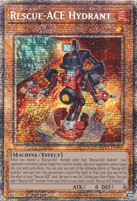 Yu-Gi-Oh TCG Rescue-Ace Hydrant MP25-EN046 (1st Edition)