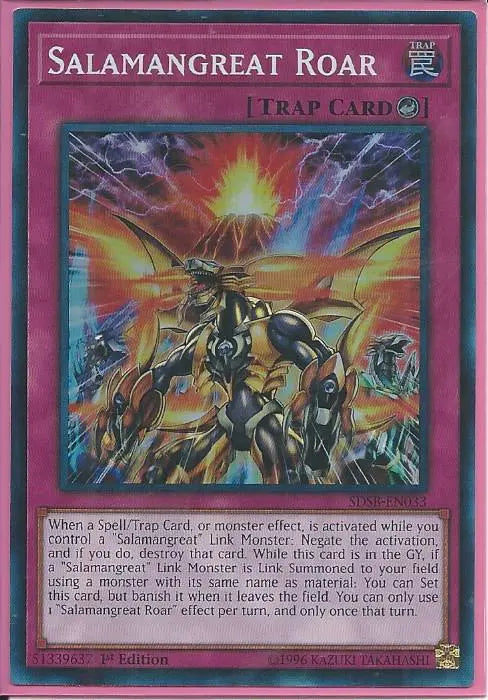 Yu-Gi-Oh TCG Salamangreat Roar SDSB-EN013