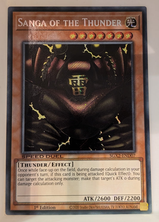 Yu-Gi-Oh TCG Sanga of the Thunder SGX2-END07 (Speed Duel)