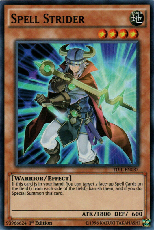 Yu-Gi-Oh TCG Spell Strider TDIL-EN037 (1st Edition)