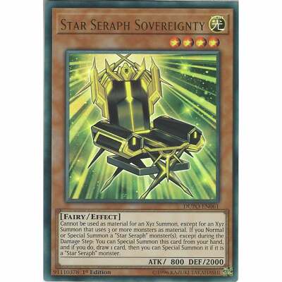 Yu-Gi-Oh TCG Star Seraph Sovereignty DUPO-EN061 (1st Edition)