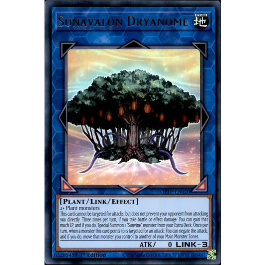 Yu-Gi-Oh TCG Sunavalon Dryanome GFTP-EN020