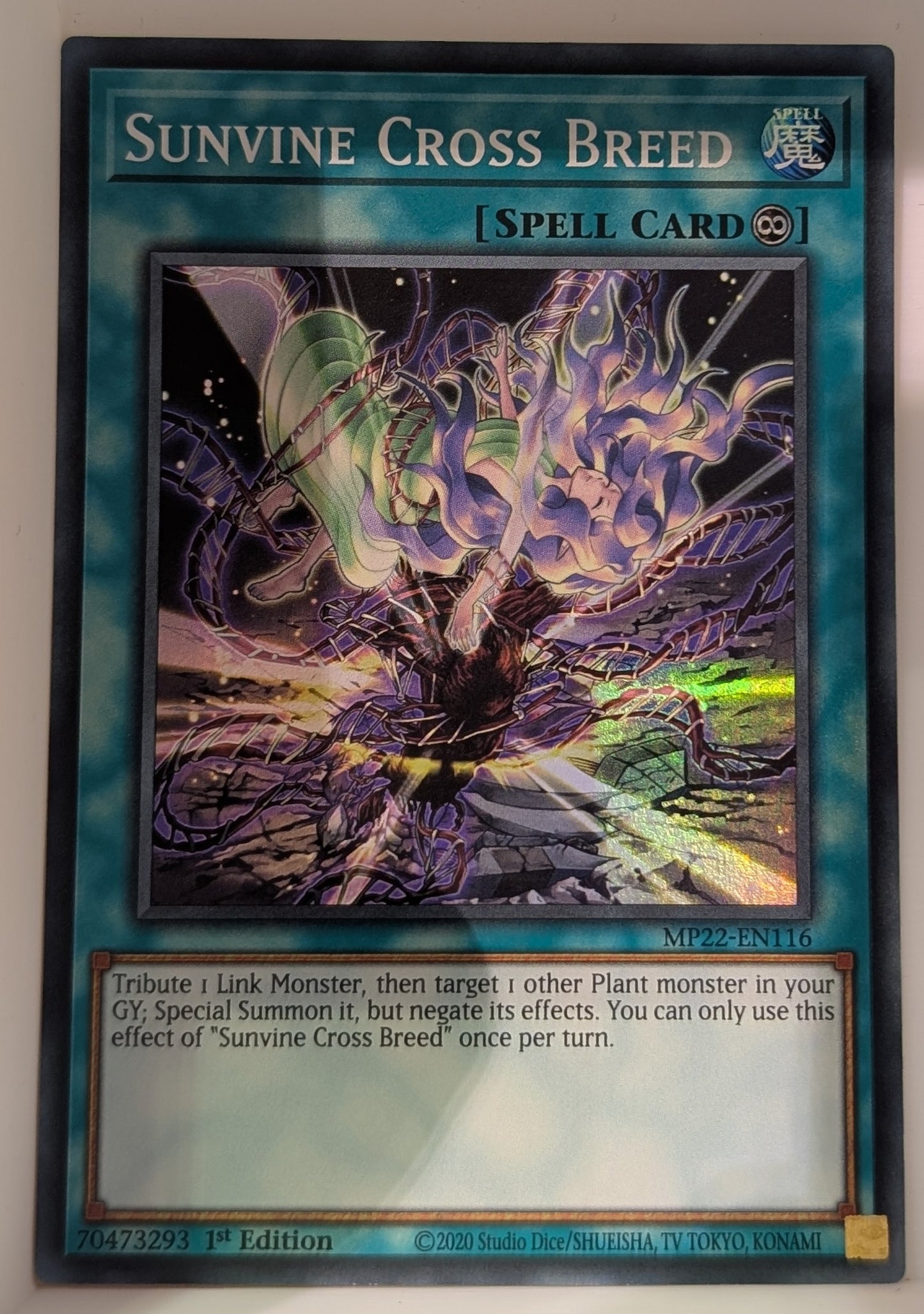 Yu-Gi-Oh TCG Sunvine Cross Breed MP22-EN116