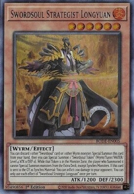 Yu-Gi-Oh TCG Swordsoul Strategist Longyuan BODE-EN005 (1st Edition)