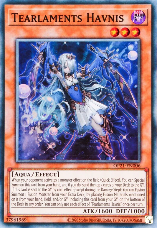 Yu-Gi-Oh TCG Tearlements Havnis OP21-EN006