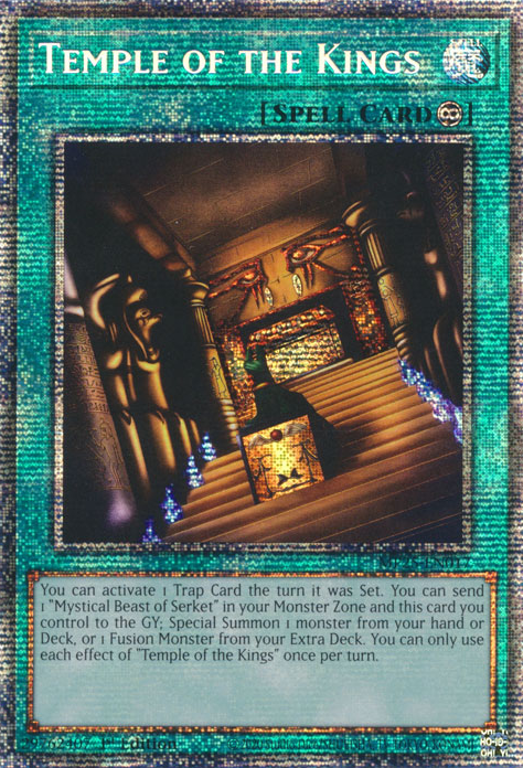 Yu-Gi-Oh TCG Temple of the Kings MP25-EN017 (1st Edition)