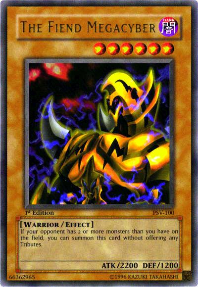 Yu-Gi-Oh TCG The Fiend Megacyber PSV-100