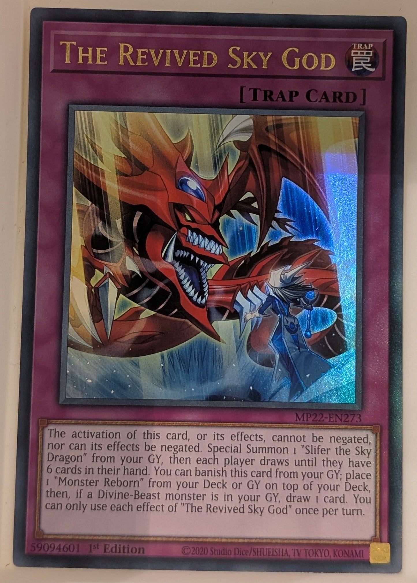 Yu-Gi-Oh TCG The Revived Sky God MP22-EN273
