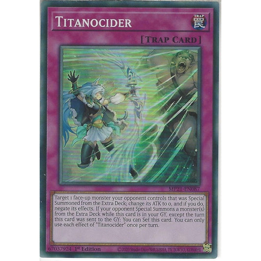 Yu-Gi-Oh TCG Titanocider MP21-EN087