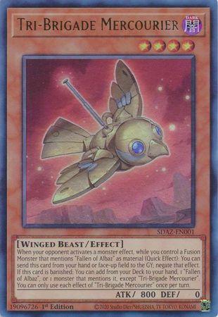 Yu-Gi-Oh TCG Tri-Brigade Mercourier SDAZ-EN001