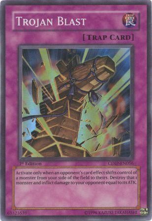 Yu-Gi-Oh TCG Trojan Blast CDIP-EN056 (1st Edition)