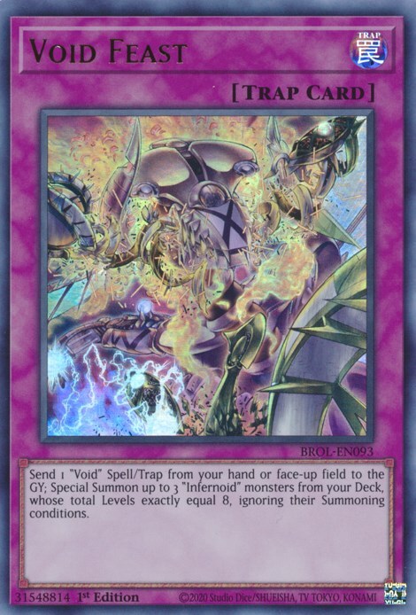 Yu-Gi-Oh TCG Void Feast BROL-EN093