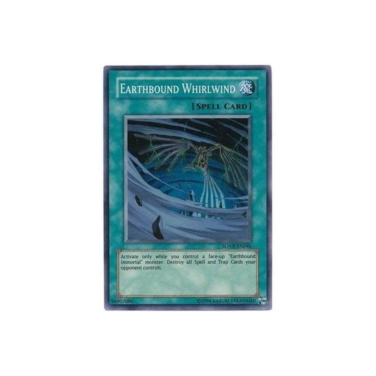 Yu-Gi-Oh! Earthbound Whirlwind SOVR-EN046 (Unlimited Edition)