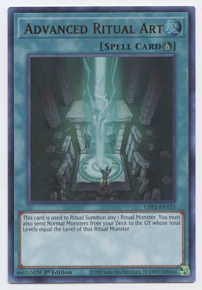 Yu-Gi-Oh! TCG Advanced Ritual Art GFP2-EN153 (1st Edition)