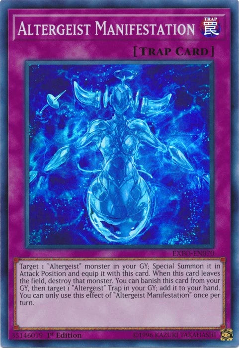 Yu-Gi-Oh! TCG Altergeist Manifestation EXFO-EN070 (Unlimited Edition)