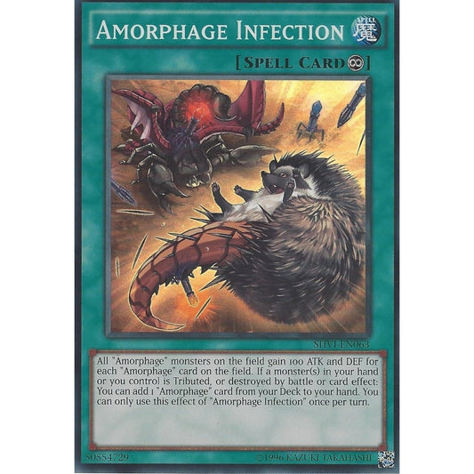 Yu-Gi-Oh! TCG Amorphage Infection SHVI-EN063 (1st Edition)