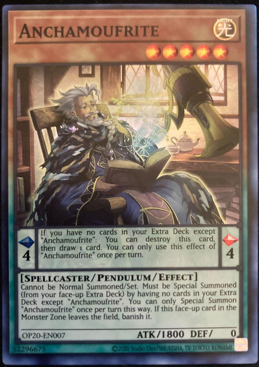Yu-Gi-Oh! TCG Anchamoufrite OP20-EN007 (OTS Promo)