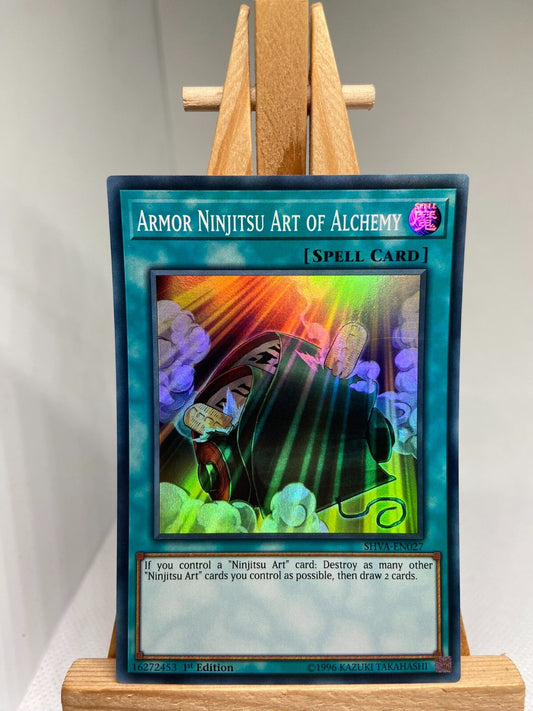 Yu-Gi-Oh! TCG Armor Ninjitsu Art of Alchemy SHVA-EN077 (1st Edition)