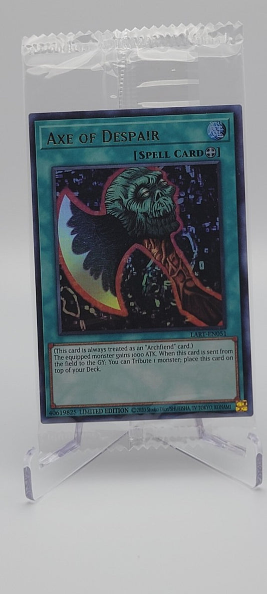 Yu-Gi-Oh! TCG Axe of Despair LART-EN051 (Sealed, Limited Edition)
