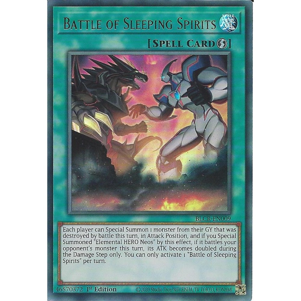 Yu-Gi-Oh! TCG Battle of Sleeping Spirits BLCR-EN009 (1st Edition)