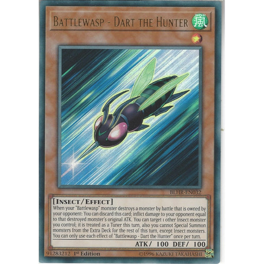 Yu-Gi-Oh! TCG Battlewasp - Dart the Hunter BLHR-EN032 (1st Edition)
