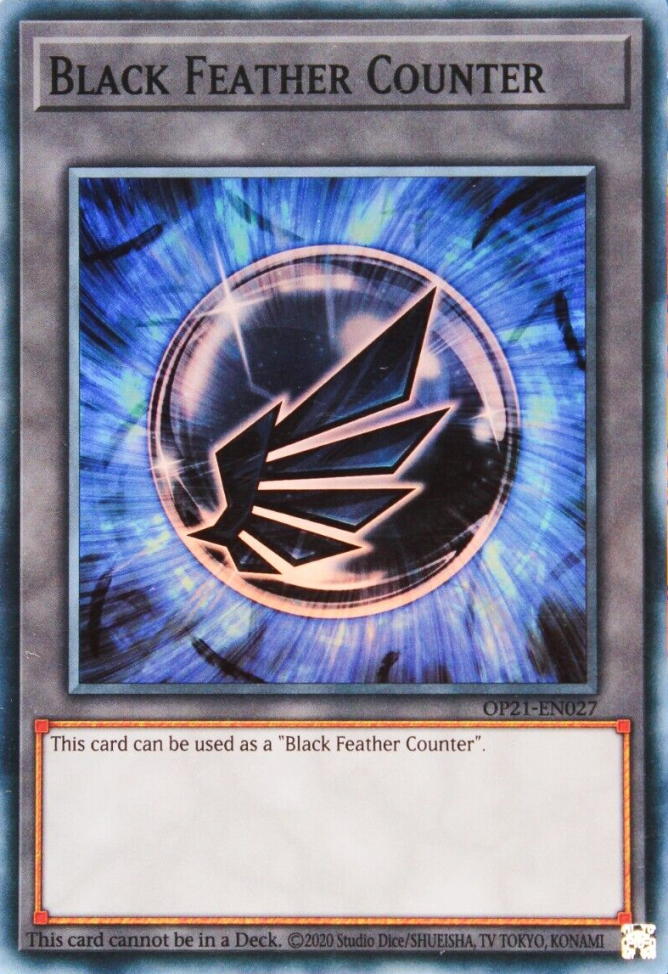 Yu-Gi-Oh! TCG Black Feather Counter OP21-EN027 (OTS Promo)