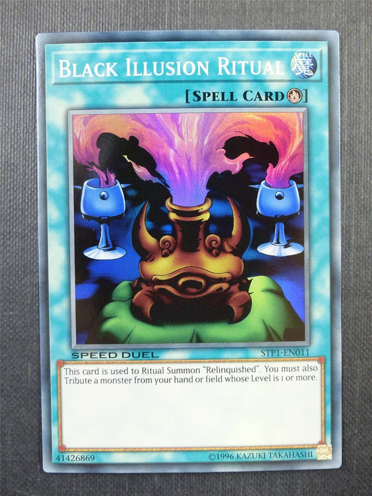 Yu-Gi-Oh! TCG Black Illusion Ritual STP1-EN011 (Speed Duel)