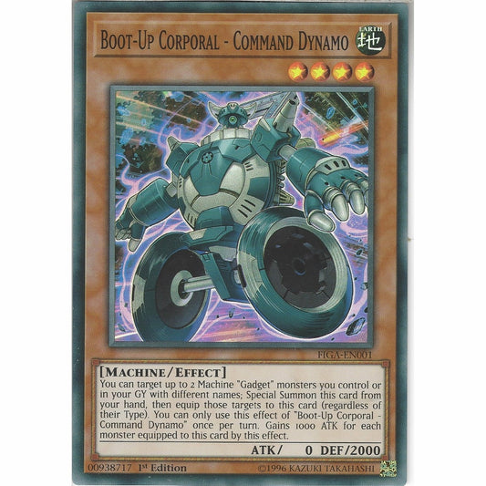 Yu-Gi-Oh! TCG Boot Up Corporal - Command Dynamo FIGA-EN001 (1st Edition)