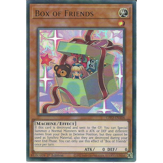 Yu-Gi-Oh! TCG Box Of Friends GFP2-EN104 (1st Edition)