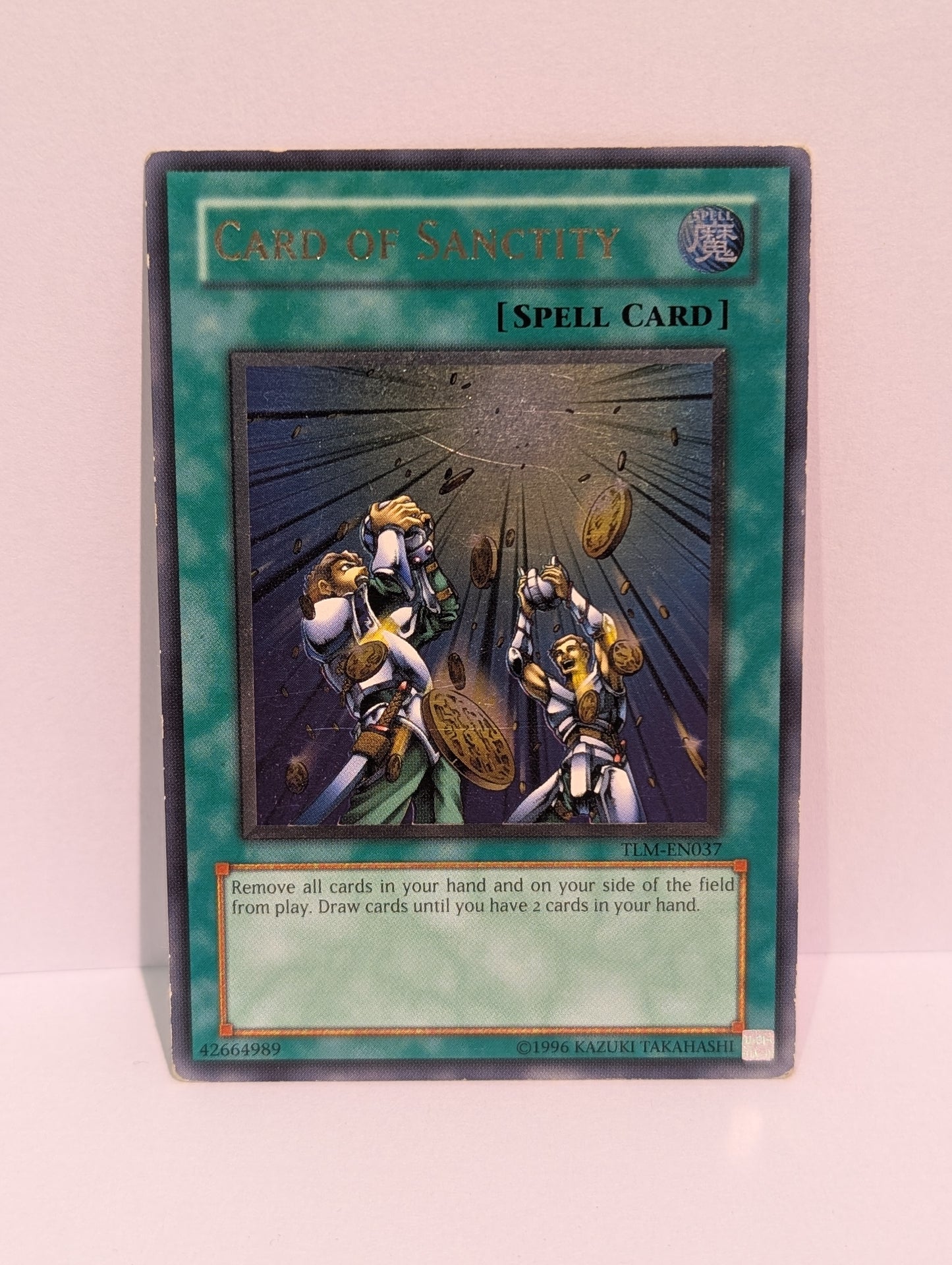 Yu-Gi-Oh! TCG Card of Sanctity TLM-EN037 (Ultimate Rare)