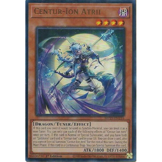 Yu-Gi-Oh! TCG Centur-Ion Atrii MP25-EN216 (1st Edition)