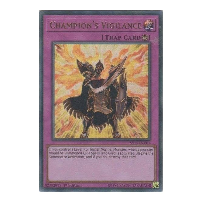 Yu-Gi-Oh! TCG Champion's Vigilance SS02-ENV01 (1st Edition)