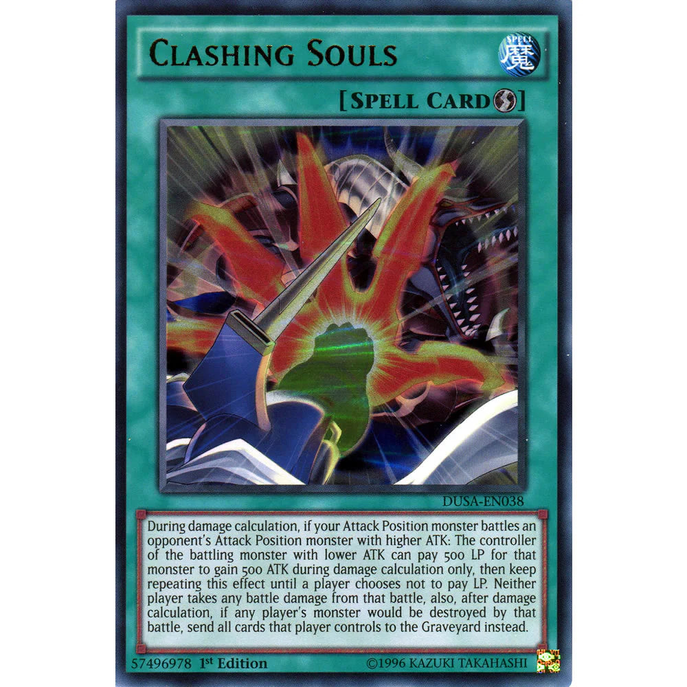Yu-Gi-Oh! TCG Clashing Souls DUSA-EN038 (1st Edition)