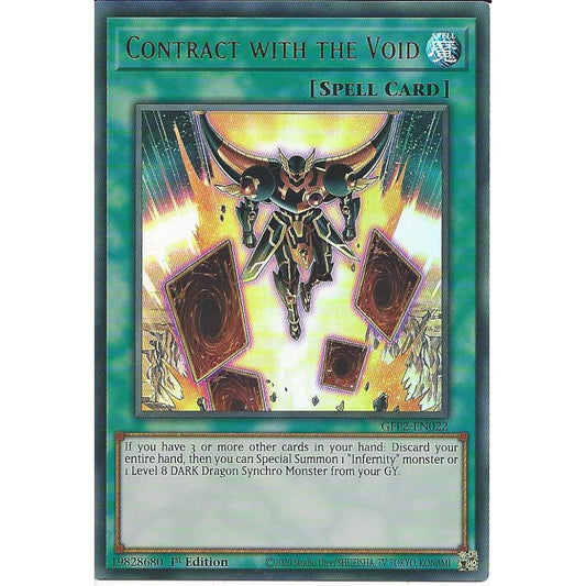 Yu-Gi-Oh! TCG Contract with the Void GFP2-EN022 (1st Edition)