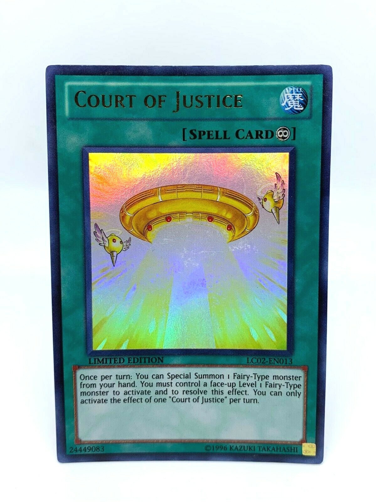 Yu-Gi-Oh! TCG Court of Justice LC02-EN013 (Limited Edition)