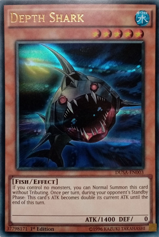 Yu-Gi-Oh! TCG Depth Shark DUSA-EN003 (1st Edition)